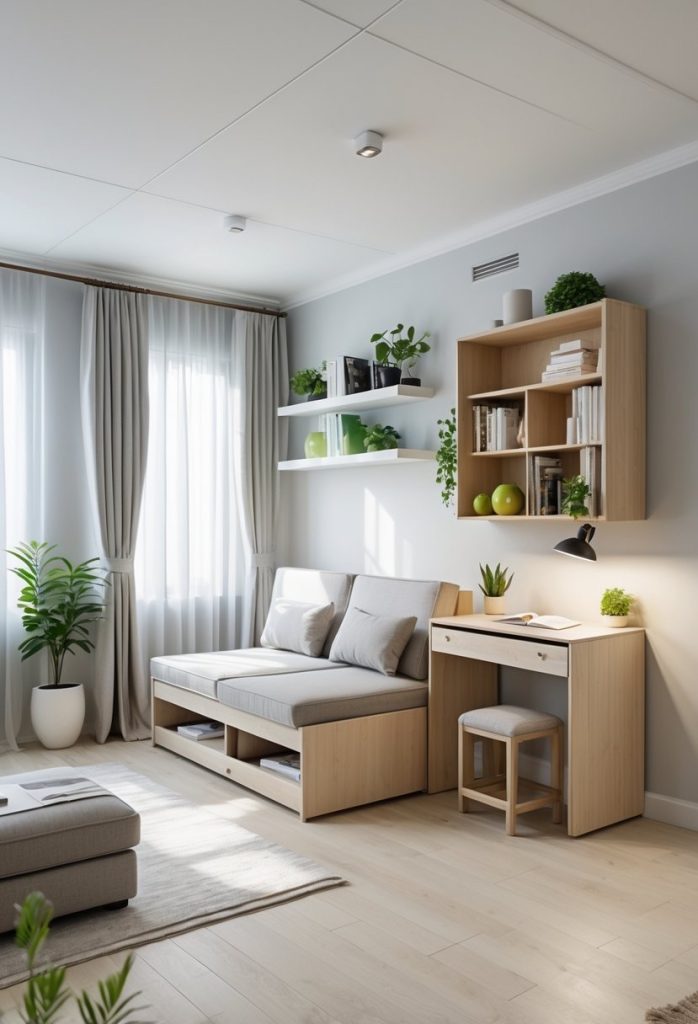 Use multi-functional furniture